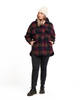 Annika Plaid Fleece Jacket - thumbnail