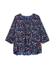Cyndi 3/4 Sleeve Pintuck Blouse - thumbnail