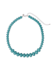 Caney Acrylic Beaded Statement Necklace - thumbnail