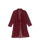 Leslie 3/4 Sleeve Cardigan with Contrast Back Trim - thumbnail