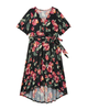 Beverly Hills High-Low Wrap Dress - thumbnail