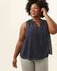 Shania Pullover Tie-Neck Top - thumbnail