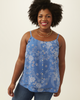 Justine Floral Print Tank Top - thumbnail