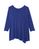 Michelle Asymmetric Detailed Tee - thumbnail