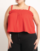 Sarah Ruffle Trapeze Top - thumbnail