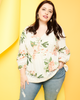 Kristen Crochet Trim Top - thumbnail