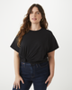 Whisper Cotton Rib Crewneck Tee - thumbnail