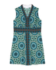 Clara Sleeveless V - Neck Fit and Flare Dress - thumbnail