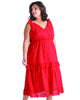 Reyna Eyelet Midi Dress - thumbnail