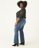 Zaria Slim Bootcut Jeans - thumbnail