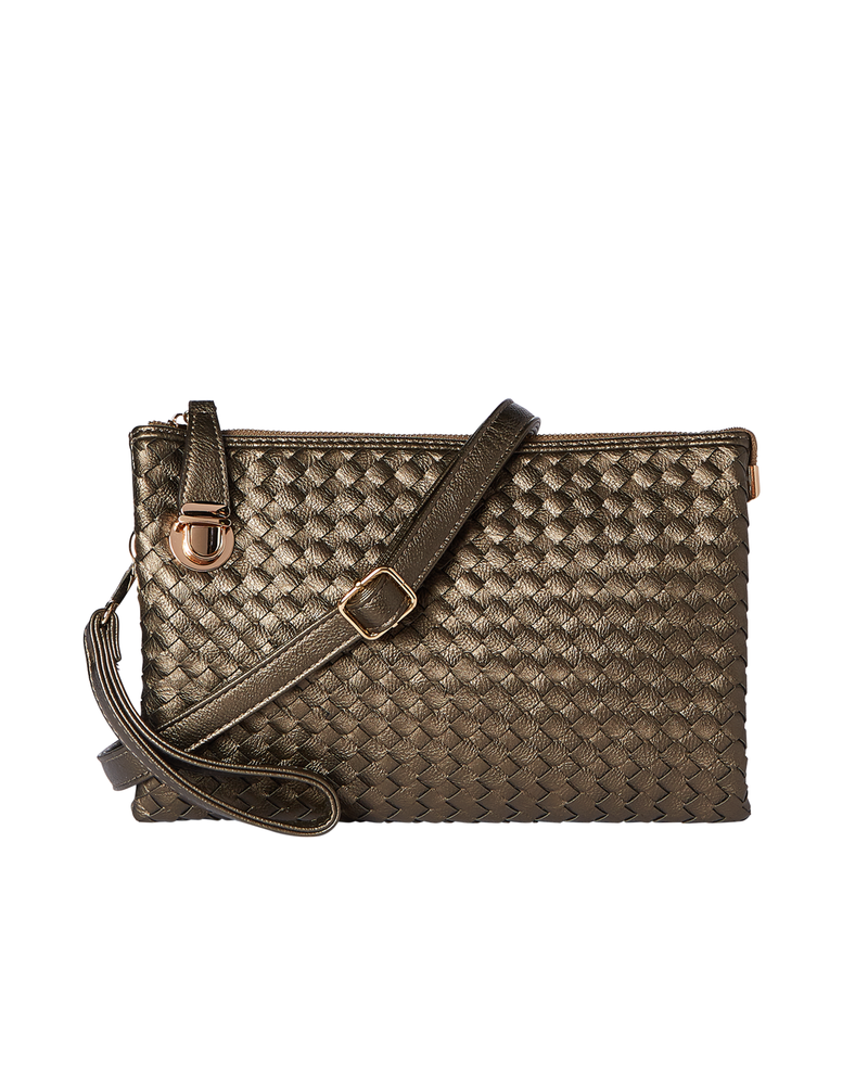 Cara Clutch | Light Grey