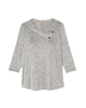 Arie 3/4 Sleeve Shawl Collar with Buttons - thumbnail