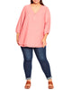 Melia Tiered Zip Front Tunic - thumbnail