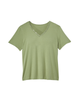Jessica V-Neck Knit Top With Small Stud Detail - thumbnail
