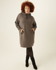 Olivia Fleece Sweatshirt Dress - thumbnail