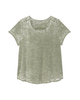 Tamera Burnout Wash Short Sleeve Tee - thumbnail