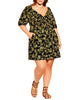Maggie Tie The Knot Floral Dress - thumbnail