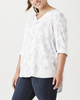 Camila Tabbed Sleeve Blouse - thumbnail