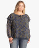 Charlotte Chiffon Ruffle Blouse - thumbnail