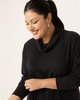 Beatriz Waffle-Knit Turtleneck Sweater - thumbnail