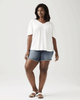 Lydia Smocked Shoulder Top - thumbnail