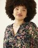 Demi Button Down Floral Blouse - thumbnail