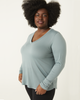 Maci Featherweight Long Sleeve Top - thumbnail