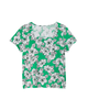 Tiffany Printed 100% Cotton Top - thumbnail