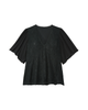 Kristin Lace Blouse With Sheer Sleeves - thumbnail