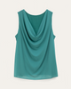 Hailey Cowl Neck Blouse - thumbnail