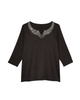 Marilyn Embellished Top - thumbnail