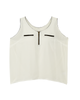 Hilary Zip Detail Tank - thumbnail