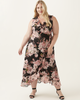 Lyla Ruffle Hem Maxi Dress - thumbnail