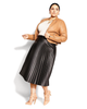 Pleated Nights Midi Skirt - thumbnail