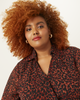 Felicity Animal Print Shirt Dress - thumbnail