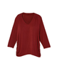 Xendra 3/4 Sleeve Top with Shirring - thumbnail