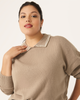 Beryl Pearl-Collar Sweater - thumbnail