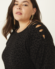 Cheryl Lattice Shoulder Top - thumbnail