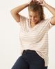 Emma V-Neck High-Low Tee - thumbnail