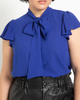 Willow Flutter Sleeve Blouse - thumbnail