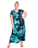 Miami Faux Wrap Maxi Dress - thumbnail
