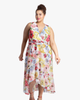Vanessa Ruffled Faux Wrap Dress - thumbnail