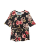 Charlotte Short Sleeve Tie Waist Tee - thumbnail