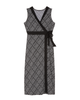 Juno Faux Wrap Dress - thumbnail