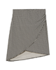 Beaufort Wrap Front High-Low Skirt - thumbnail