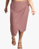 Avery Draped Pencil Skirt  - thumbnail