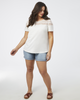 Eva Crochet Eyelet Top - thumbnail