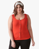 Miranda Ribbed Scoop-Neck Tank Top - thumbnail
