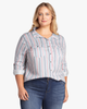 Erin Printed Button-Down Shirt - thumbnail