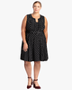 Lyra Belted Fit & Flare Dress  - thumbnail